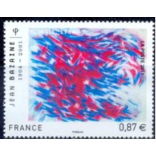 FRA4537M-SELO SÉRIE ARTÍSTICA - JEAN BAZAINE - FRANÇA - 2011 - MINT