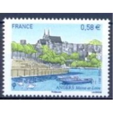 FRA4543N-SELO SÉRIE TURÍSTICA - ANGERS - FRANÇA - 2011 - N