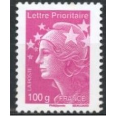 FRA4570M-SELO MARIANE DE BEAUJARD, PRIORITÁRIO 100G - FRANÇA - 2011 - MINT