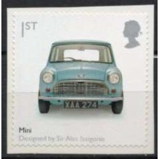 GRB3137M-SELO CLÁSSICOS DO DESIGN BRITÂNICO - AUTOADESIVO DA CADERNETA - GRÃ-BRETANHA - 2009 - MINT