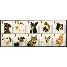 GRB3284MS-SÉRIE 150º ANIVERSÁRIO DO BATTERSEA CÃES E GATOS HOME - GRÃ-BRETANHA - 2010 - MINT