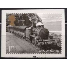 GRB3887M-SELO LOCOMOTIVAS DA IRLANDA DO NORTE - DA CADERNETA - GRÃ-BRETANHA - 2013 - MINT