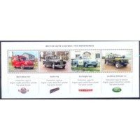 GRB3910MF-BLOCO VEÍCULOS LENDÁRIOS BRITÂNICOS - GRÃ-BRETANHA - 2013 - MINT GRB3910MF-BLOCO VEÍCULOS LENDÁRIOS BRITÂNICOS - GRÃ-BRETANHA - 2013 - MINT