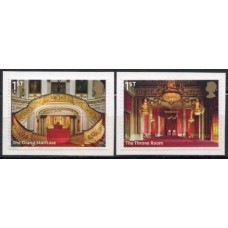 GRB4005M-SÉRIE PALÁCIO DE BUCKINGHAM ATRAVÉS DOS TEMPOS - DA CADERNETA - GRÃ-BRETANHA - 2014 - MINT