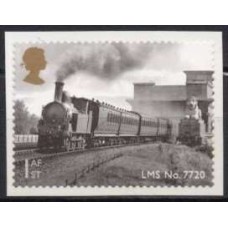 GRB4054M-SELO LOCOMOTIVAS DO PAÍS DE GALES - DA CADERNETA - GRÃ-BRETANHA - 2014 - MINT