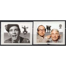 GRB4151M-SÉRIE COMEDIANTES DO REINO UNIDO - DA CADERNETA - GRÃ-BRETANHA - 2015 - MINT