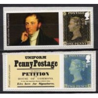 GRB4155MA-SÉRIE 175º ANIVERSÁRIO DA EMISSÃO DO PENNY BLACK - COM VINHETAS - GRÃ-BRETANHA - 2015 - MINT GRB4155MA-SÉRIE 175º ANIVERSÁRIO DA EMISSÃO DO PENNY BLACK - COM VINHETAS - GRÃ-BRETANHA - 2015 - MINT