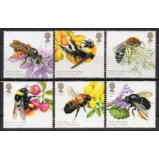 GRB4186M-SÉRIE ABELHAS DA GRÃ-BRETANHA - GRÃ-BRETANHA - 2015 - MINT