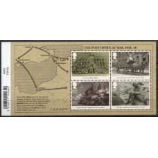 GRB4311MF-BLOCO CENTENÁRIO DA GRANDE GUERRA (1ª GUERRA MUNDIAL) - GRÃ-BRETANHA - 2016 - MINT