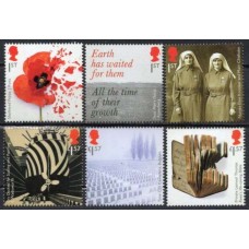GRB4477M-SÉRIE CENTENÁRIO DA GRANDE GUERRA (1ª GUERRA MUNDIAL) - GRÃ-BRETANHA - 2017 - MINT
