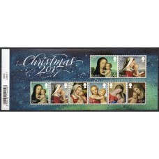 GRB4517MF-BLOCO NATAL - GRÃ-BRETANHA - 2017 - MINT