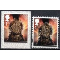 GRB4573M-SELOS GOMADO E AUTOADESIVO GAME OF THRONES, TRONO DE FERRO - GRÃ-BRETANHA - 2018 - MINT GRB4573M-SELOS GOMADO E AUTOADESIVO GAME OF THRONES, TRONO DE FERRO - GRÃ-BRETANHA - 2018 - MINT
