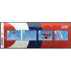 GRB4590MF-MINIFOLHA CENTENÁRIO DA REAL FORÇA AÉREA - GRÃ-BRETANHA - 2018 - MINT