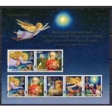 GRBB088M-BLOCO NATAL - GRÃ-BRETANHA - 2011 - MINT