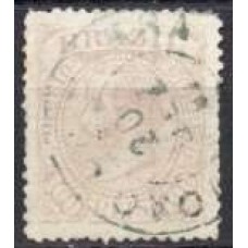 IM0059U.06-SELO DOM PEDRO II FUNDO LINHADO - 1883 - U