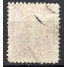 IM0060U.06-SELO DOM PEDRO II CABECINHA - 1884 - U