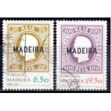 MDE0067U-SÉRIE EVOCAÇÃO DA 1ª EMISSÃO DA MADEIRA - MADEIRA - 1980 - U