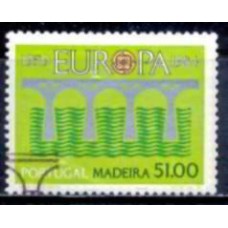 MDE0095U-SELO SÉRIE EUROPA - MADEIRA - 1984 - U