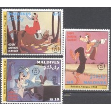 MLD1560N-SÉRIE 60º ANIVERSÁRIO DO PATETA III - MALDIVAS - 1992 - N