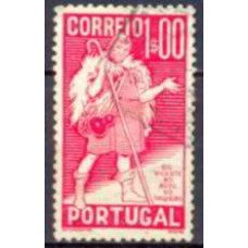 POR0587U-SELO 4º CENTENÁRIO DA MORTE DO POETA GIL VICENTE, 1E - PORTUGAL - 1937 - U