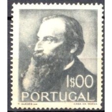POR0741N-SELO CENTENÁRIO DE NASCIMENTO DO POETA GUERRA JUNQUEIRO, 1E - PORTUGAL - 1951 - N