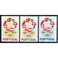 POR1024M-SÉRIE ASSOCIAÇÃO EUROPEIA DE LIVRE COMÉRCIO - PORTUGAL - 1967 - MINT