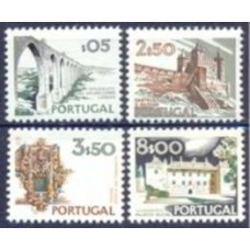 POR1192M-SÉRIE VISTAS E MONUMENTOS II - PORTUGAL - 1973 - MINT