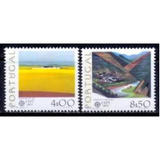 POR1340M-SÉRIE EUROPA - PAISAGENS - PORTUGAL - 1977 - MINT
