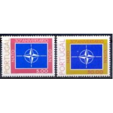 POR1419M-SÉRIE 30º ANIVERSÁRIO DA OTAN - PORTUGAL - 1979 - MINT