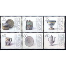 POR1826N-SÉRIE FAIANÇAS PORTUGUESAS II - PORTUGAL - 1991 - N