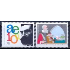 POR2099M-SÉRIE HOMENS DAS LETRAS - PORTUGAL - 1996 - MINT