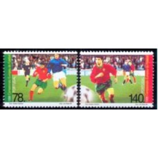 POR2102M-SÉRIE CAMPEONATO EUROPEU DE FUTEBOL 1996 - PORTUGAL - 1996 - MINT
