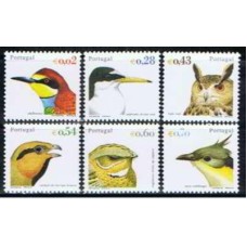 POR2549N-SÉRIE CABEÇAS DE AVES - GOMADA - PORTUGAL - 2002 - N