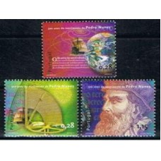 POR2559M-SÉRIE 500º ANIVERSÁRIO DO NASCIMENTO DE PEDRO NUNES - PORTUGAL - 2002 - MINT