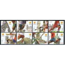 POR2773N-SÉRIE CAMPEONATO EUROPEU DE FUTEBOL UEFA 2004 - CIDADES SEDES - PORTUGAL - 2004 - N