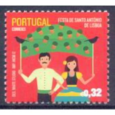 POR3723M-SELO FESTAS TRADICIONAIS III, 0,32E - PORTUGAL - 2012 - MINT