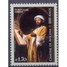POR3852N-SELO 1000 ANOS DO CÂNONE DE MEDICINA DE AVICENA - PORTUGAL - 2013 - N