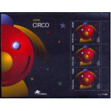 PORB181M-BLOCO SÉRIE EUROPA - O CIRCO - PORTUGAL - 2002 - MINT