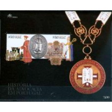 PORB191N-BLOCO HISTÓRIA DA ADVOCACIA EM PORTUGAL - PORTUGAL - 2003 - N
