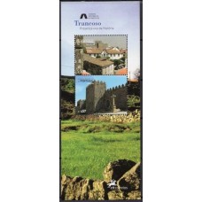 PORB221M-BLOCO ALDEIAS HISTÓRICAS, TRANCOSO - PORTUGAL - 2005 - MINT