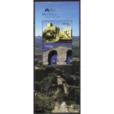 PORB222M-BLOCO ALDEIAS HISTÓRICAS, MARIALVA - PORTUGAL - 2005 - MINT