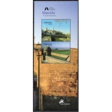 PORB224M-BLOCO ALDEIAS HISTÓRICAS, ALMEIDA - PORTUGAL - 2005 - MINT