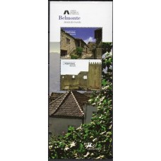PORB227M-BLOCO ALDEIAS HISTÓRICAS, BELMONTE - PORTUGAL - 2005 - MINT