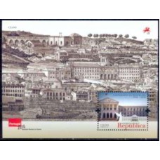 PORB311M-BLOCO CENTENÁRIO DA REPÚBLICA - ASSEMBLEIA DA REPÚBLICA - PORTUGAL - 2010 - MINT