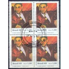 QC1663.01-QUADRA CENTENÁRIO DO NASCIMENTO DE ANITA MALFATTI - 1989 - CBC SÃO PAULO