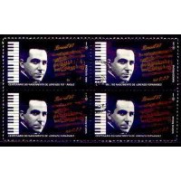 QC2047.01-QUADRA COMPOSITORES BRASILEIROS, CENTENÁRIO DO NASCIMENTO DE LORENZO FERNÃNDEZ - 1997 - CBC RIO DE JANEIRO