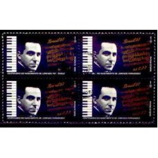 QC2047.01-QUADRA COMPOSITORES BRASILEIROS, CENTENÁRIO DO NASCIMENTO DE LORENZO FERNÃNDEZ - 1997 - CBC RIO DE JANEIRO