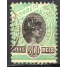 RE0086U.01-SELO MADRUGADA REPUBLICANA, 300 RÉIS - 1894 - U