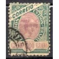 RE0089U.02-SELO MADRUGADA REPUBLICANA, 1000 RÉIS VERDE CLARO E MALVA - 1894 - U RE0089U.02-SELO MADRUGADA REPUBLICANA, 1000 RÉIS VERDE CLARO E MALVA - 1894 - U