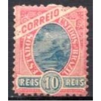 RE0091N.05-SELO MADRUGADA REPUBLICANA, 10 RÉIS DENTEAÇÃO 11 - 1897 - N RE0091N.05-SELO MADRUGADA REPUBLICANA, 10 RÉIS DENTEAÇÃO 11 - 1897 - N